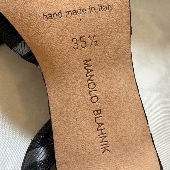 Manolo Blahnik Slingback Heels - Picture 7 of 7